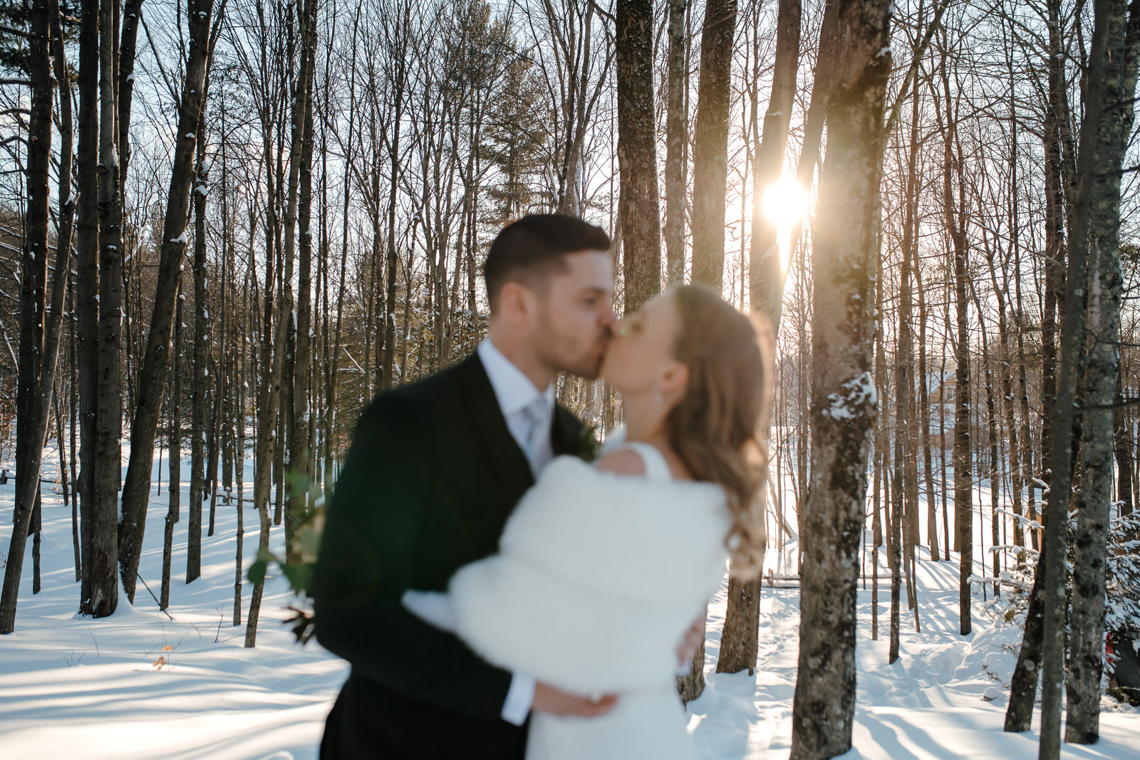 photo couple mariage hiver