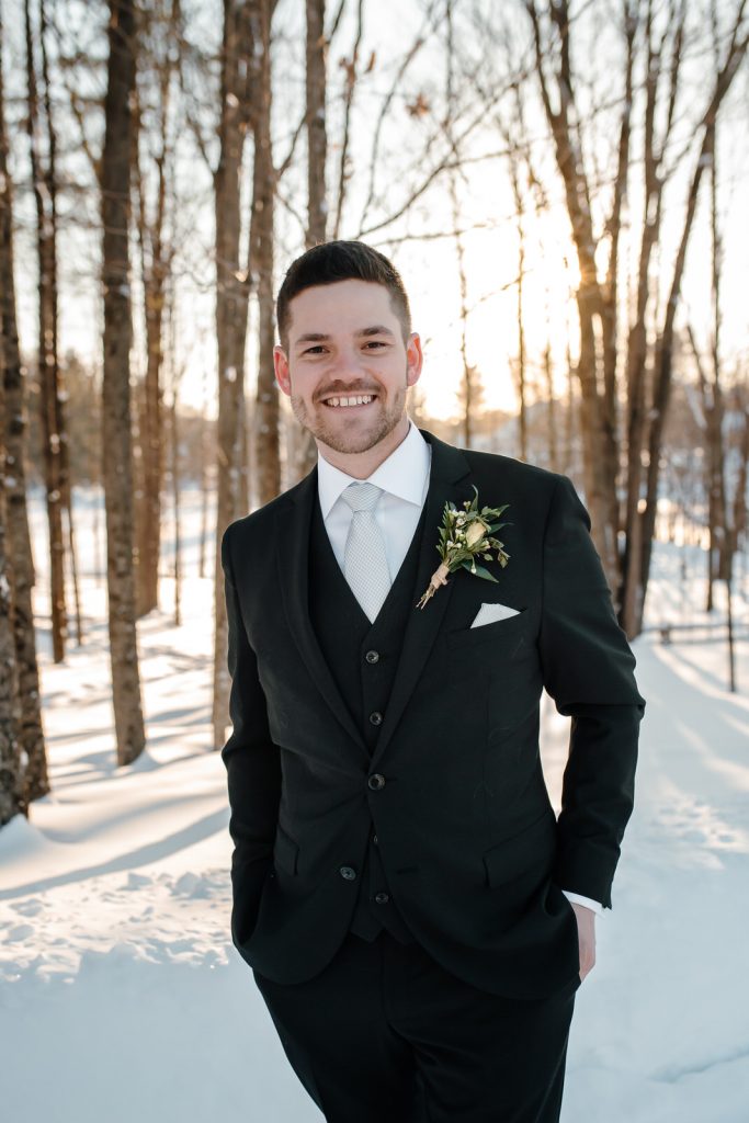 photo couple mariage hiver