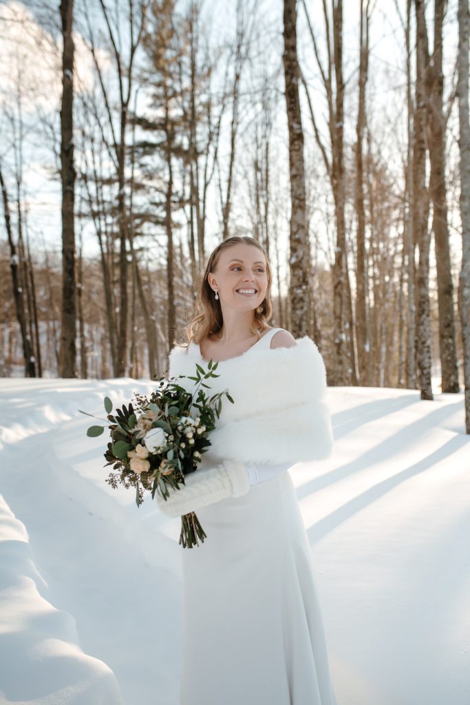 photo couple mariage hiver