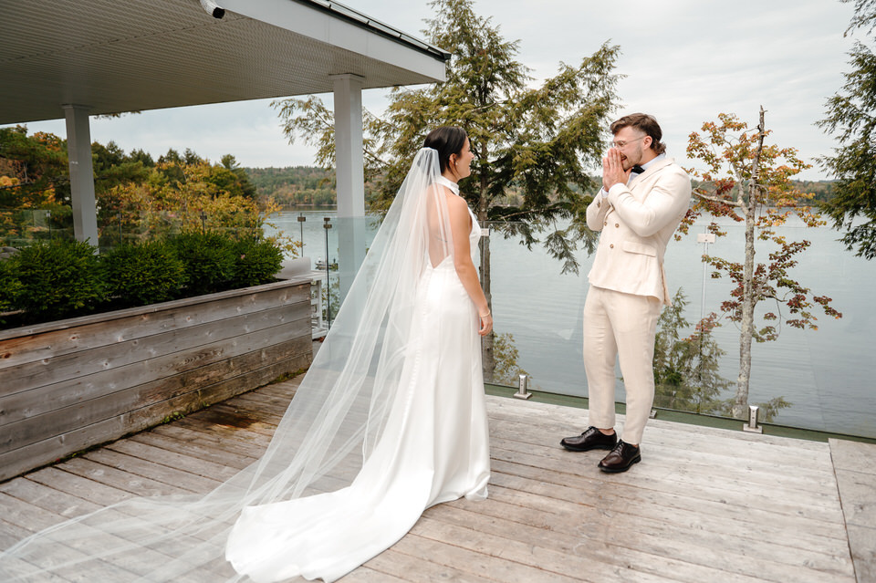 Mariage au Ripplecove Hotel & Spa – first look