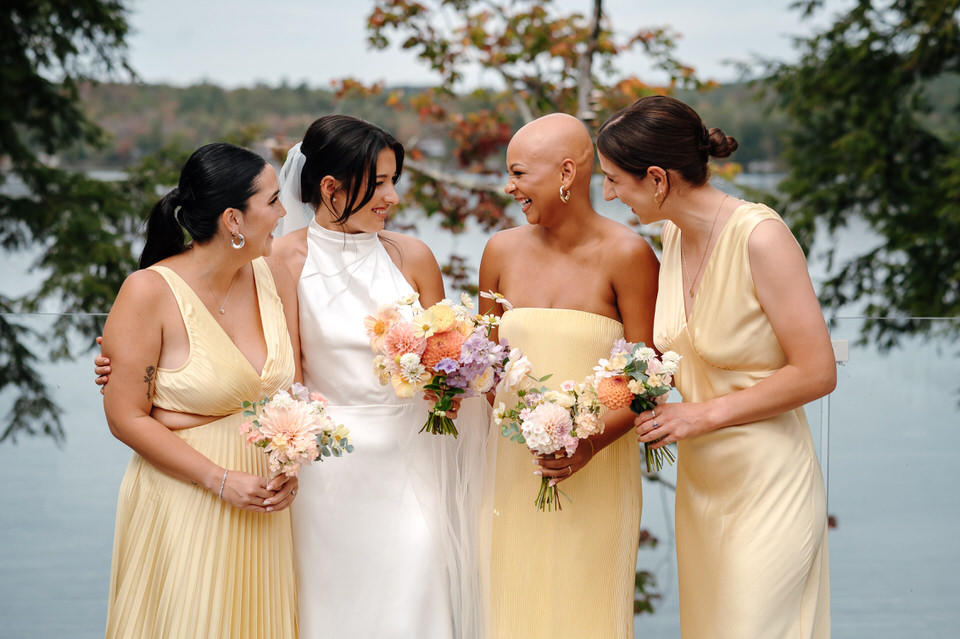 Mariage au Ripplecove Hotel & Spa – terrasse extérieure