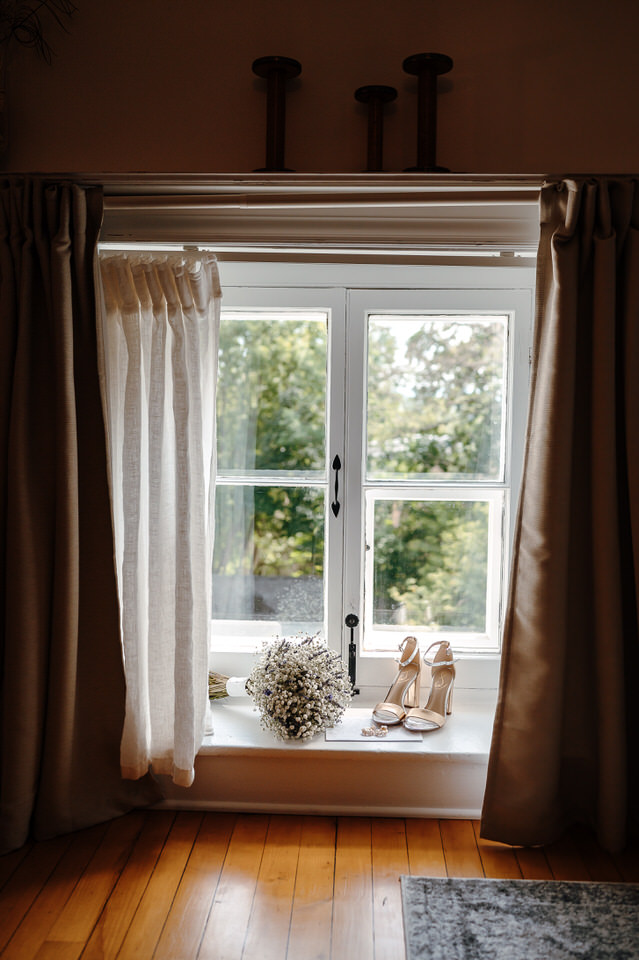 préparation mariée Manoir Maplewood