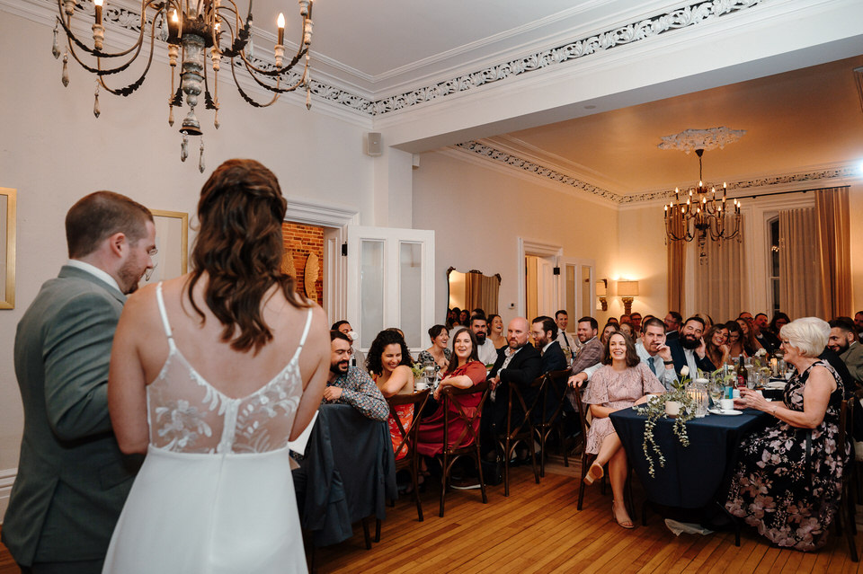 invités mariage discours Manoir Maplewood
